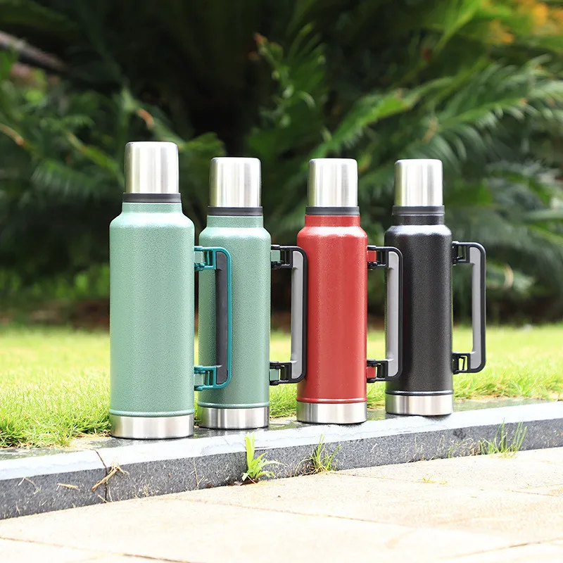 1L 1.4L Large Capacity BPA-Free Classic Vacuum Insulated Wide Mouth Bottle 18/8 Stainless Steel flask For Beverages  Hot Cold