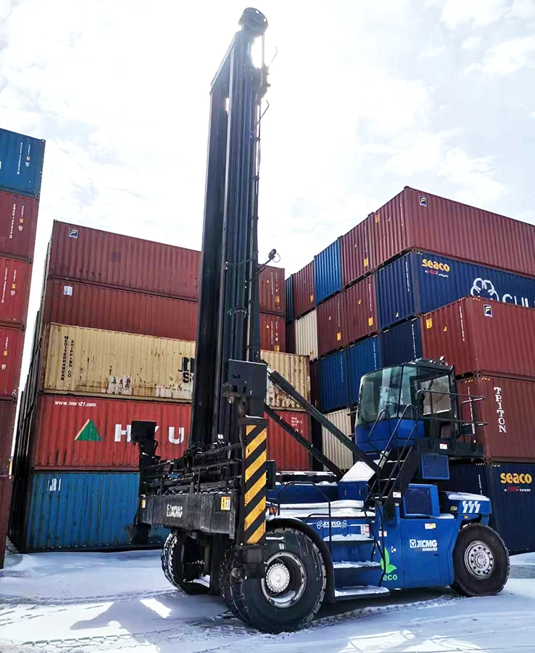 XCMG Official XCH907E Material Handling Equipment 9 Ton Used Empty Container Handler for Sale