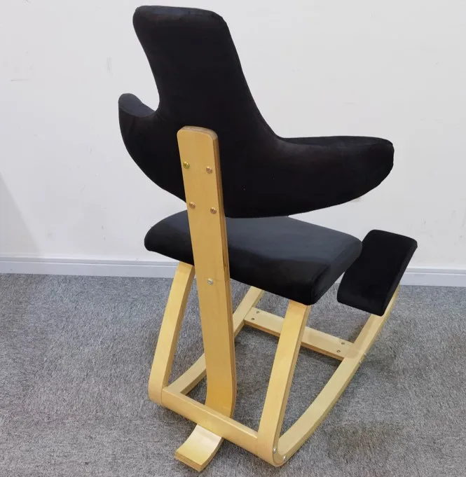 Wooden Office Ergonomic Posture Kneeling Chair Healthy Back Chair
