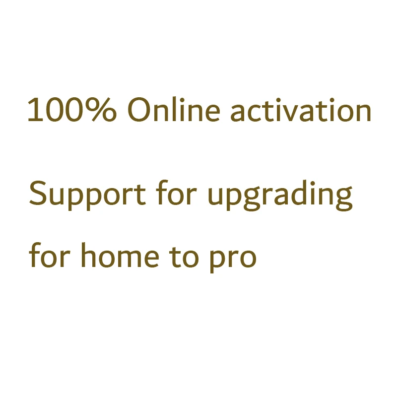 Online 24 Hours 100% Online Activation Win 11/10 Pro Digital Key 64bit/32 Bit Just Key Code Send by Email