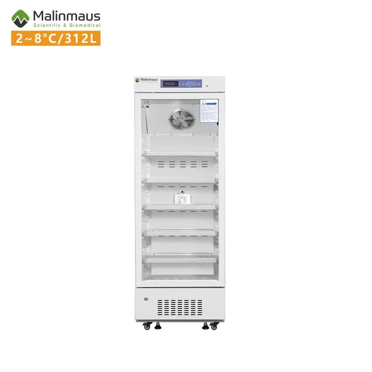 Malinmaus 312L 2 to 8 degree  medical fridge  medicine lab pharmacy vaccine  Refrigerator