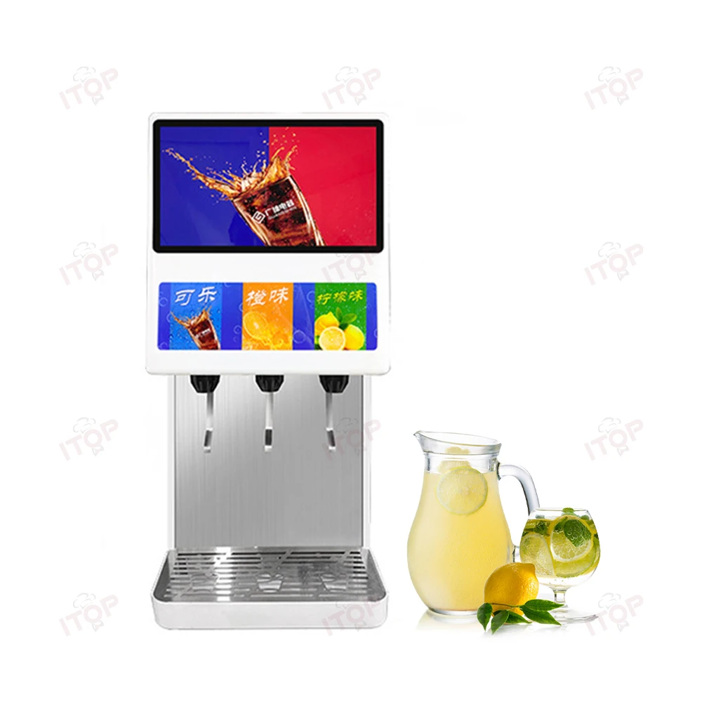 High Quality Soda Beverage Dispenser / Glass Beverage Dispenser / Pepsi Soda Fountain Dispenser Machine for Sale