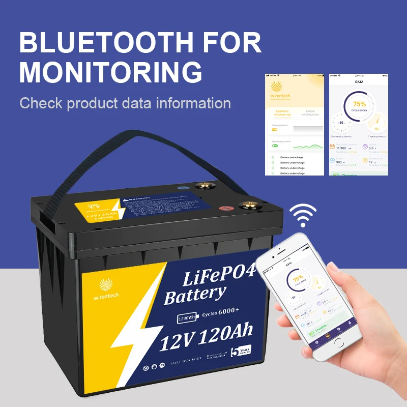 Energy Storage Gel Lifepo4 Lithium 12V 100Ah 300Ah 400Ah 24V Ion Batteries AGM Lithium Battery Marine Golf Cart Battery Lithium