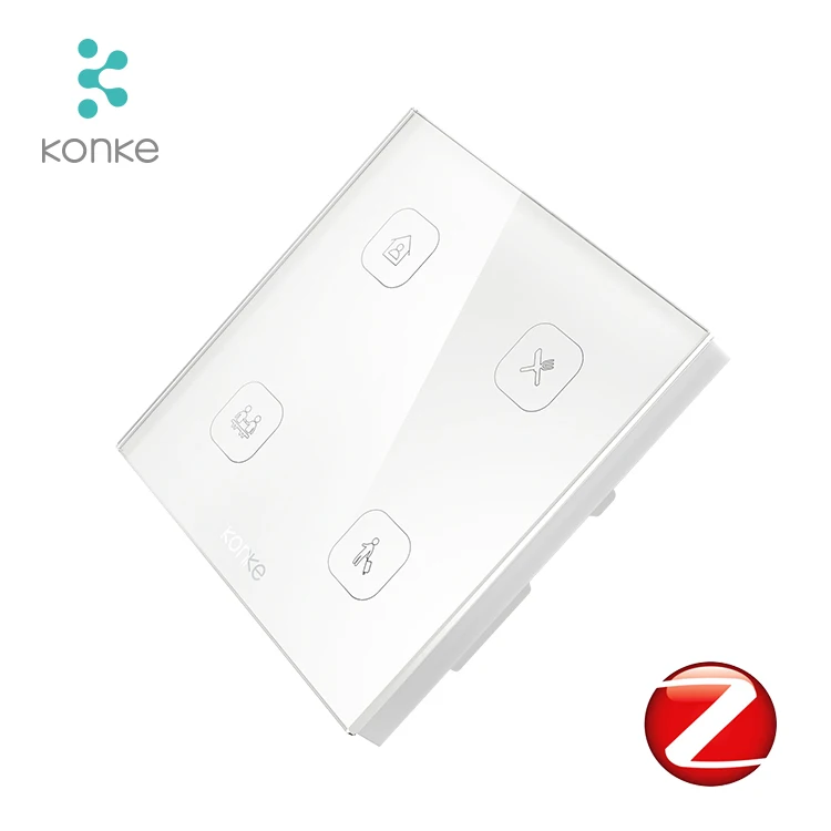 Konke smart home system zigbee 3 gang smart switch scene switch app remote control