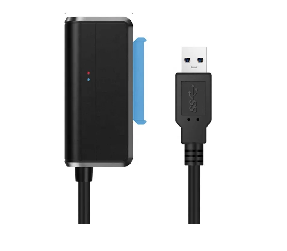 USB 3 0 к Sata жесткий диск конвертер кабель данных со светодиодом