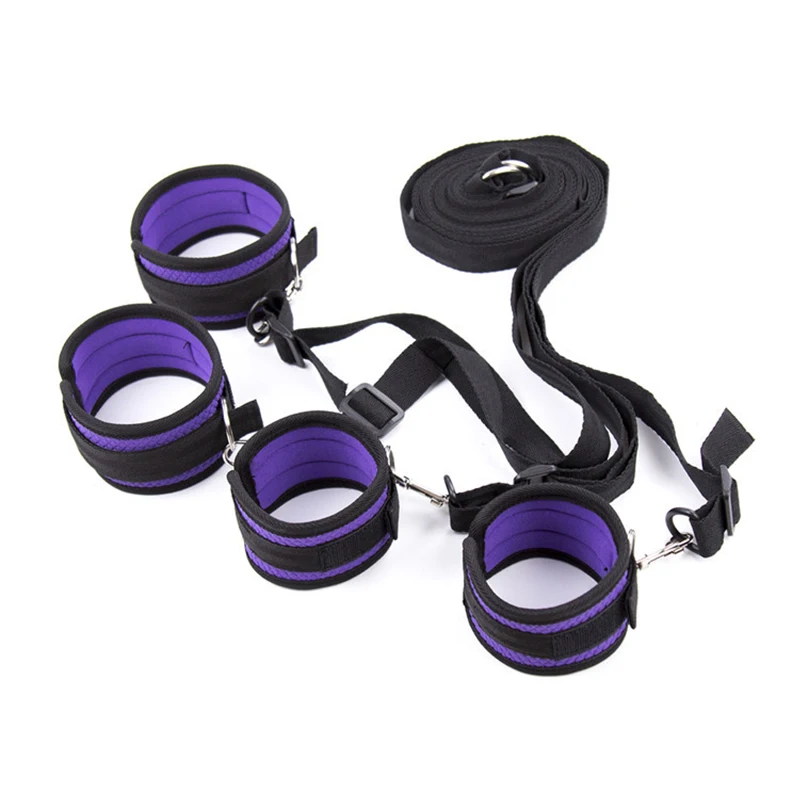 adjustable belt safety rope sex toy slave kit game bdsm fetish Calfskin bondage