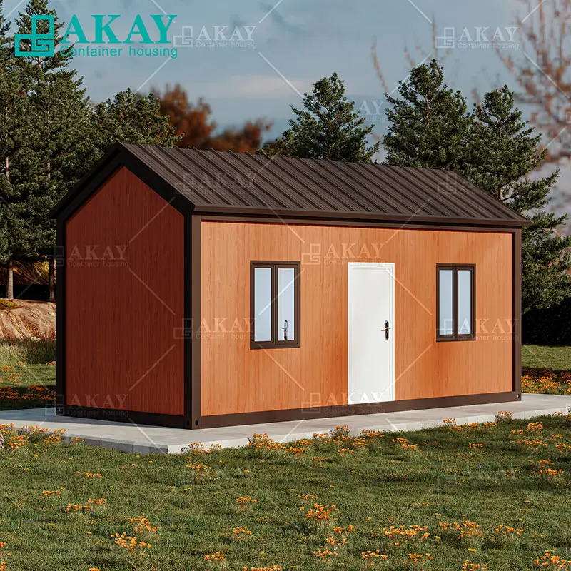 prefab modular tiny premade diy beach portable cabin bungalow fabricated flatpack kit homes casas prefabricadas container house
