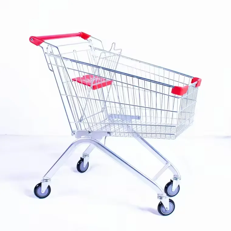 Горячая продажа конкурентоспособная цена складная тележка для покупок супермаркета