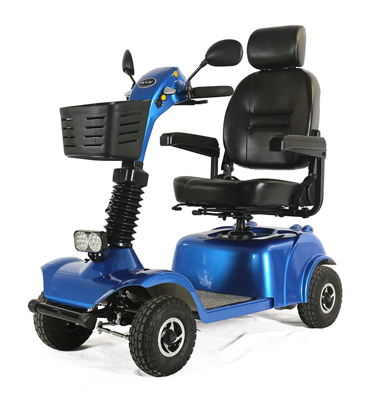 Средний размер 24V 400W 4 колеса на открытом воздухе транспортных средств с электрическим приводом ограниченными возможностями скутер способный преодолевать Броды для инвалидов и пожилых