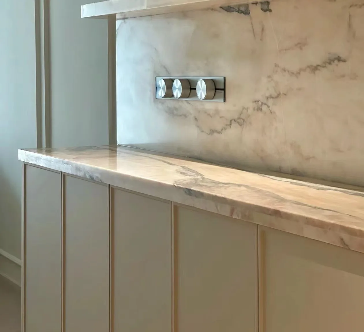 Simpson Smoky Pink Marble Elegant Portugal Rosa Aurora Natural Stone