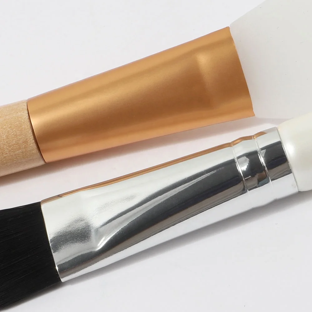 Small Mud Applicator Wood Handle Private Label Custom Brush Mask Mini Silicone Face Mask Brush