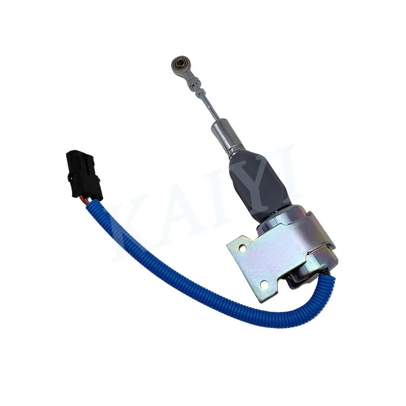 Excavator Parts Fuel Shutoff Solenoid 24V Stop Solenoid 3932530 SA-4891-24 for 4BT 6BT5.9