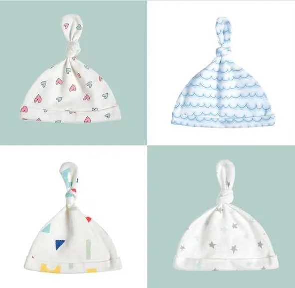 Fast Shipping Baby Hat with  Baby Cotton Hat Turban Headband for Newborn Toddler and Children Suitable for Baby 1-6 Years Old