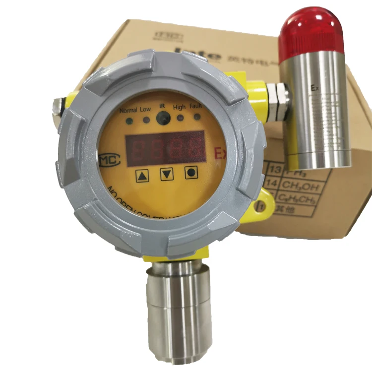  Горючий газ CO H2S CH4 LPG H2 газовый детектор/монитор/датчик 0-100%