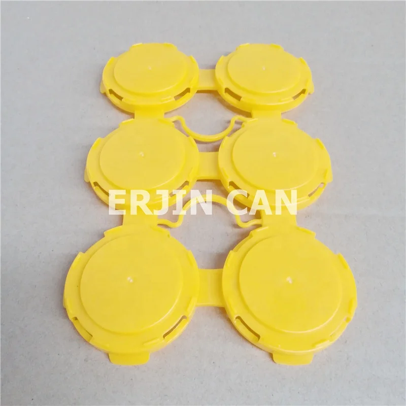 custom 4 Pack 6 pack beer can carrier clip 250ml 335ml beverage aluminum can Plastic Holder Carrier