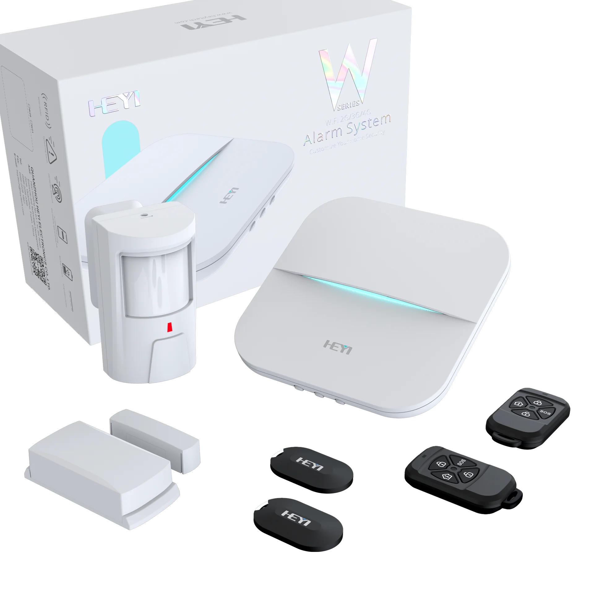 2022  Newest  Smart Home Alarm WIFI+GSM 433MHZ Security Alarm System with remotecontrol