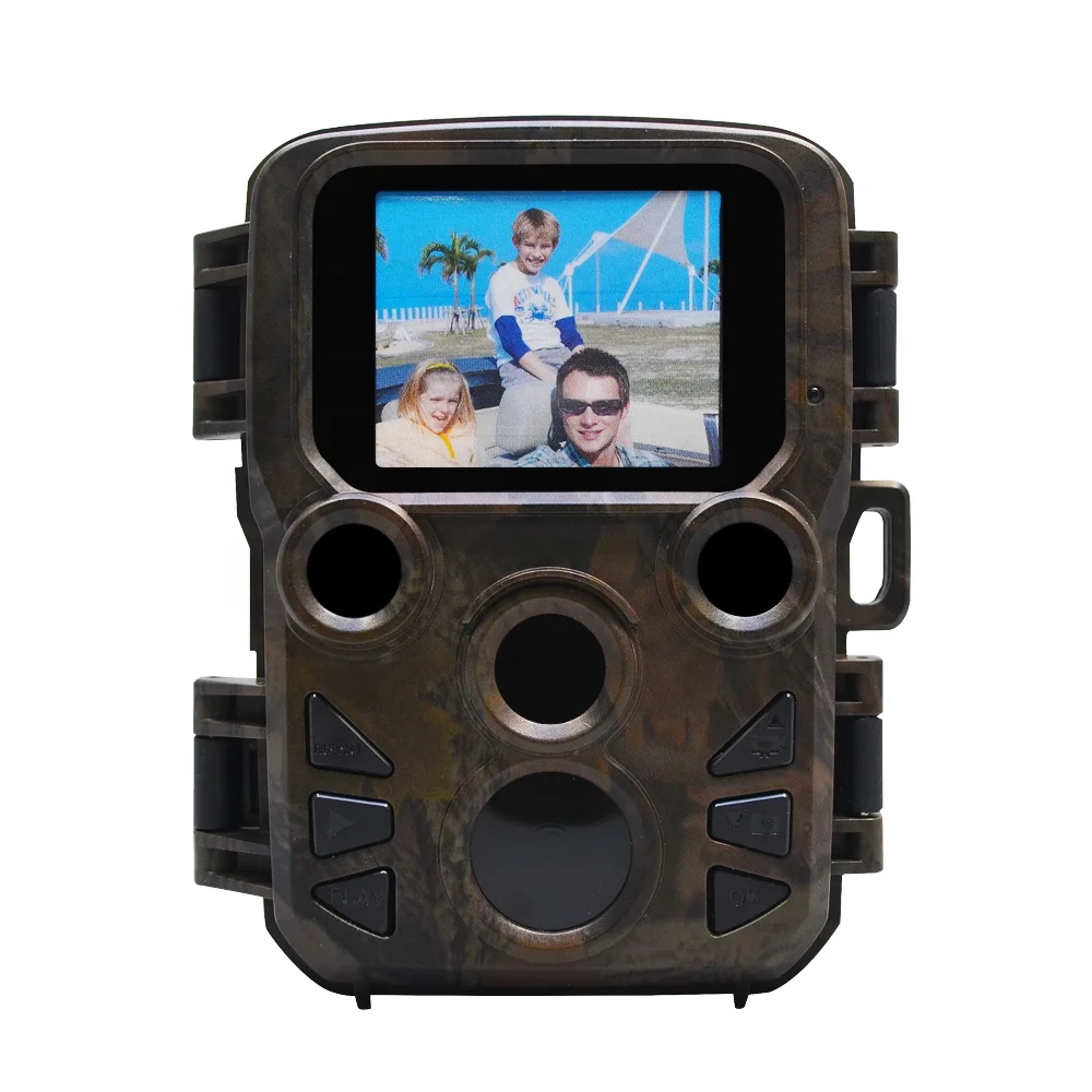 
SGHC-005 Mini Wildllife Camera solar power day and night vision hunting trail camera 
