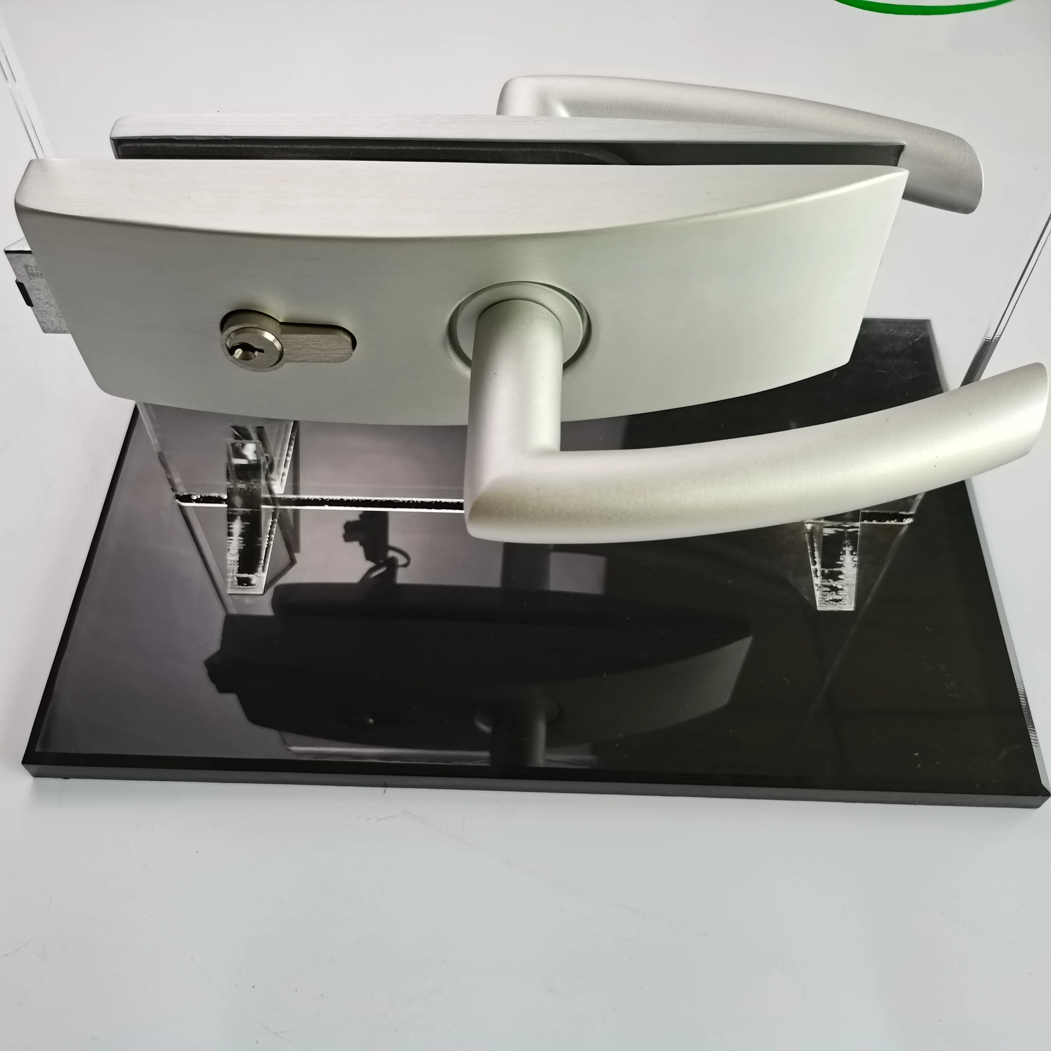 Manufactory Wholesale Swing Glass Door Lock Handle Lock Aluminium Door Lock Set