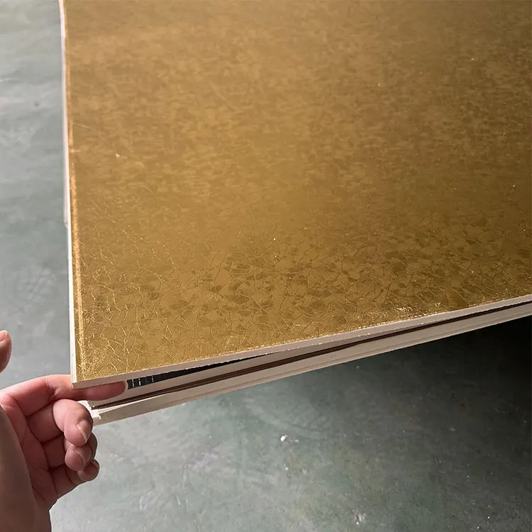 High quality large mdf natural textured bamboo charcoal veneer slats  white metal wallpaper board wooden wall panel sheet