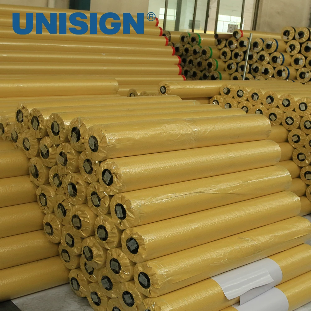 Unisign 440gsm 13oz eco-solvent print vinyl banner flex roll banner material