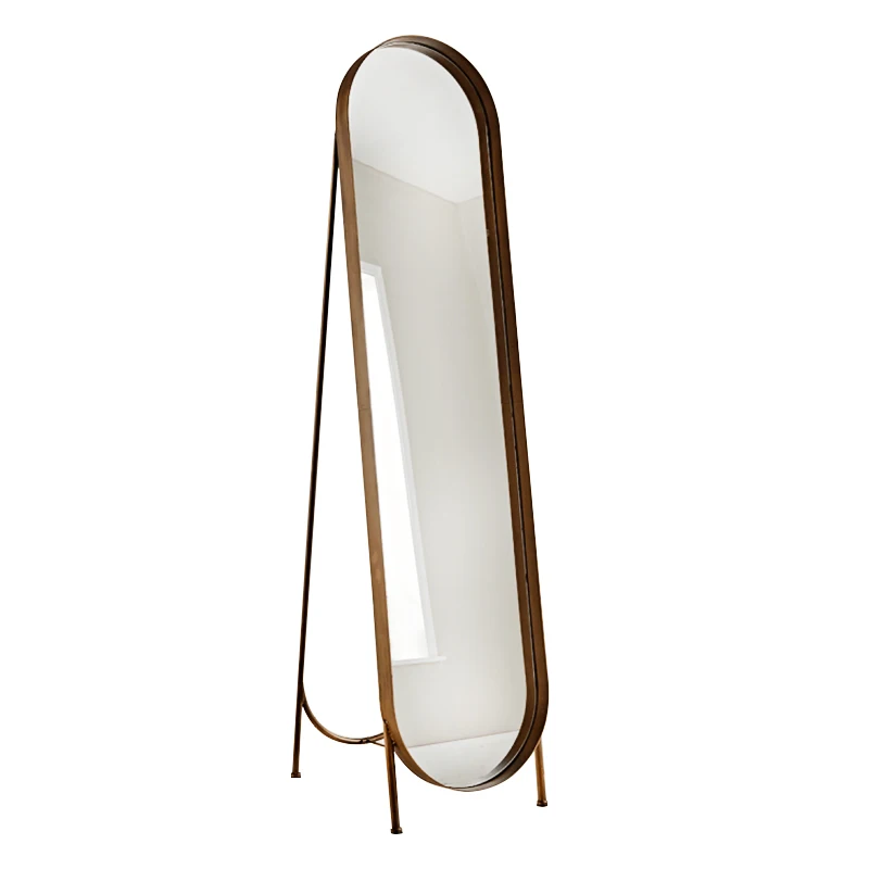 
Best Selling European Stand Floor Framed Decorative Decor Cheap Vintage Full Length Backlit Mirror 