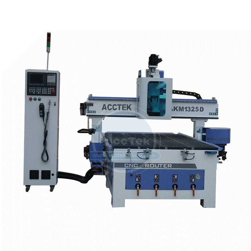 1325 4ft x 8ft ATC cnc router for woodwoking carousel/rotate/disc tool changer LNC /Syntec/Weihong controller