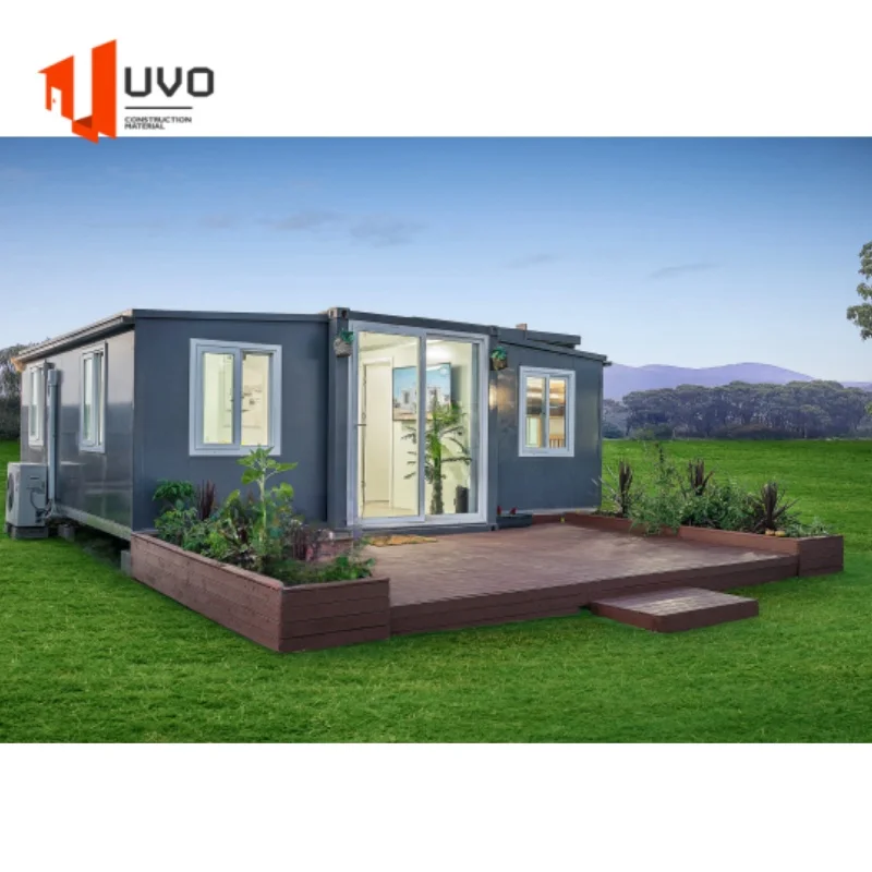Hot Sale 20Ft Shipping Prefab Container Expandable House Folding box container apartments German Camping Houses