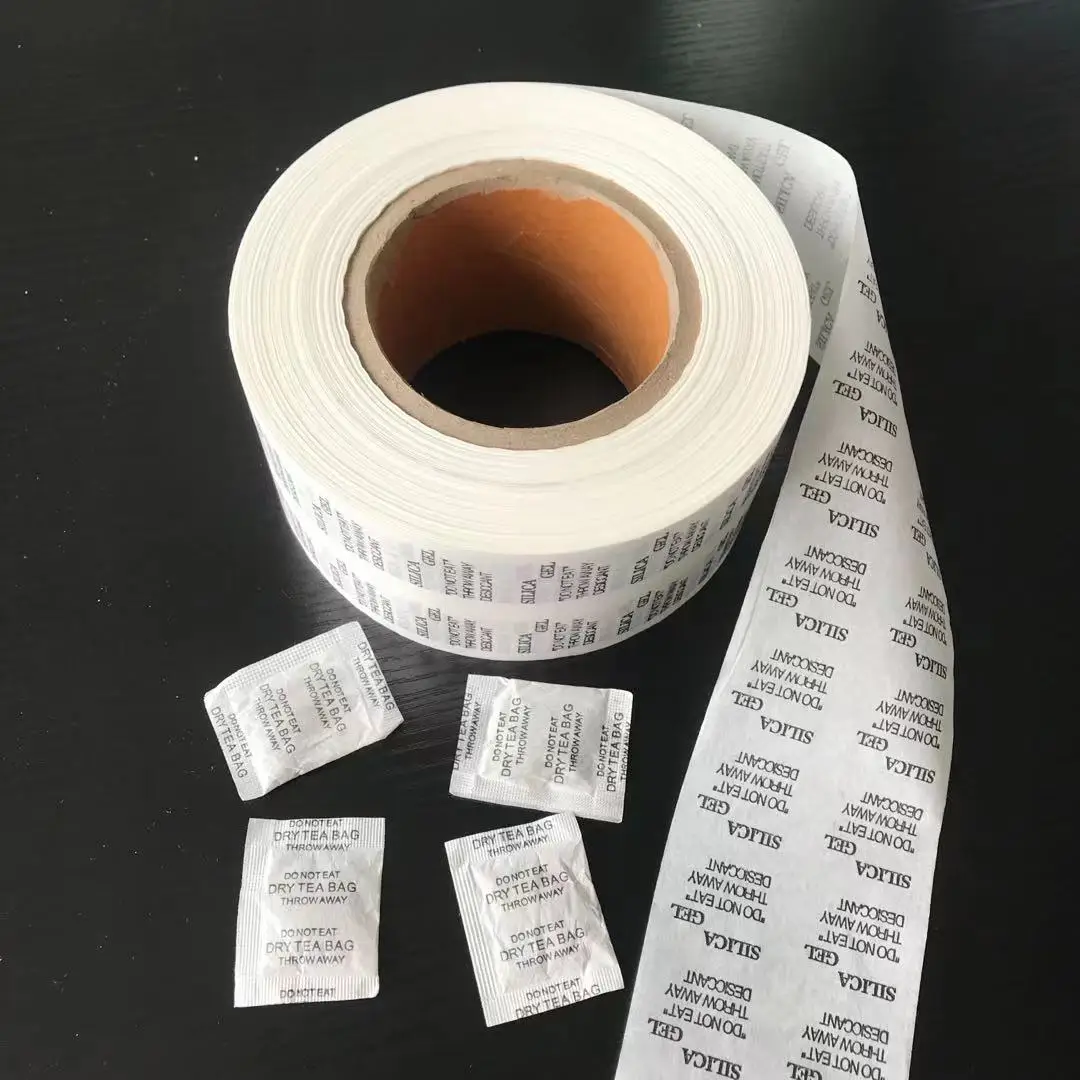 Factory Price Absorbing Silica Gel Desiccant Wrapping Paper Rolls Desiccant Bag Package Paper