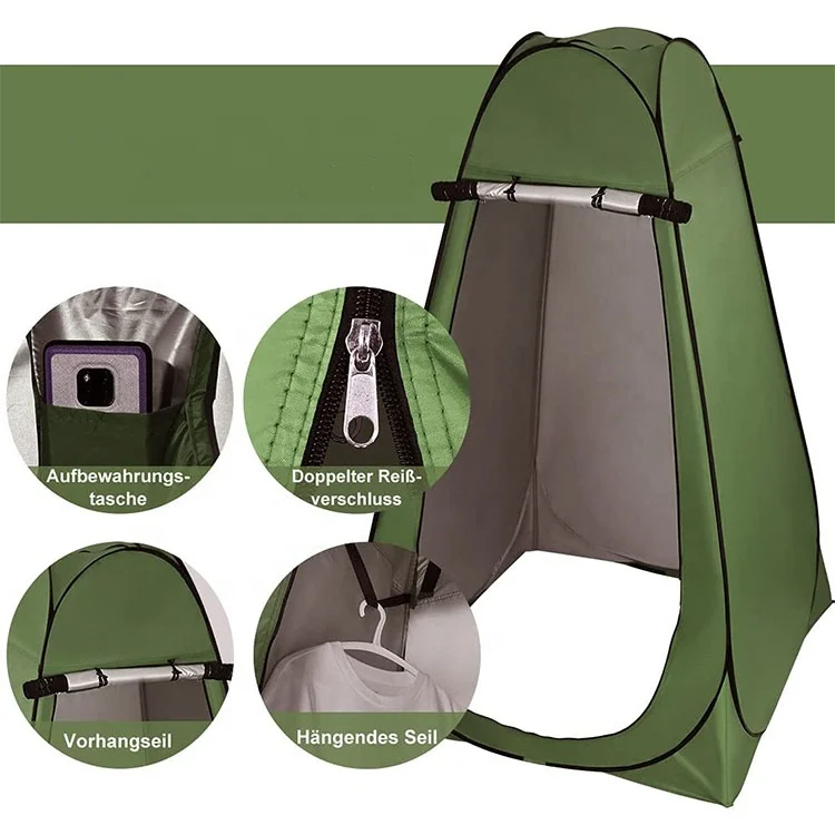 Camping Toilet Tent Pop Up Shower Privacy Tent suitable for Outdoor Changing Fishing Bathing,Outdoor Shelter Canopy Tent