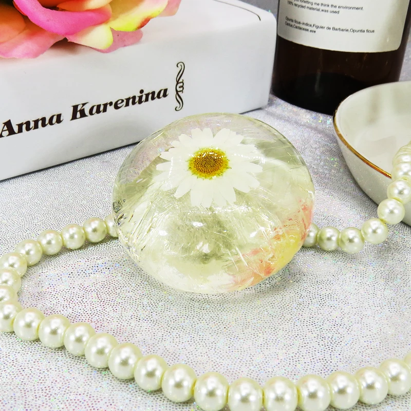 omy lady dropshipping transparent organic handmade basic cleaning essential oil bath soap