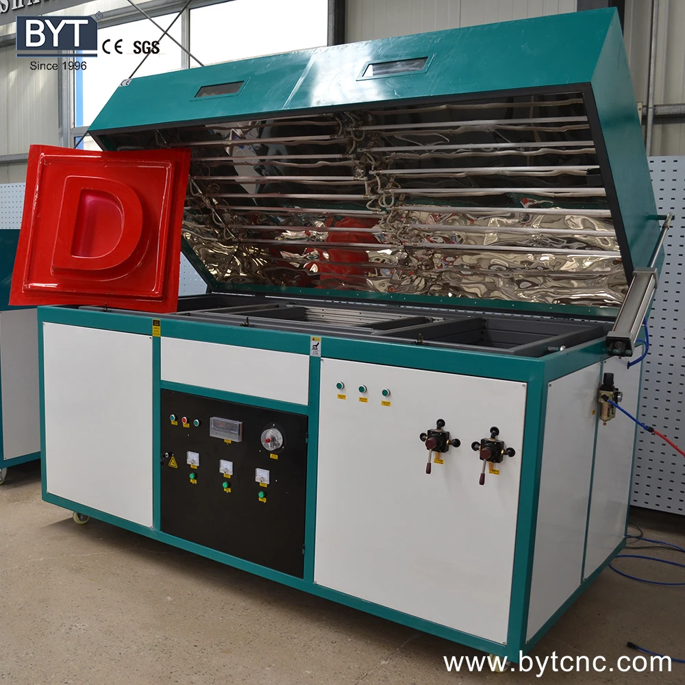 BYTCNC Cheap Pp Thermoplastics Vacuum Forming Machine for PMMA ABS PVC PET 3D molding