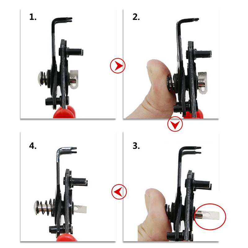 HUAJU Industrial 4 1 Multifunction Circlip Pliers Snap Ring Plier Internal External Remover Tool DIY Steel OEM Customizable