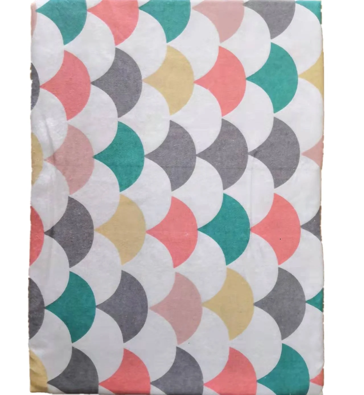 Wholesale Lovely Flannel printing baby bed sheet Newborn Baby Blanket