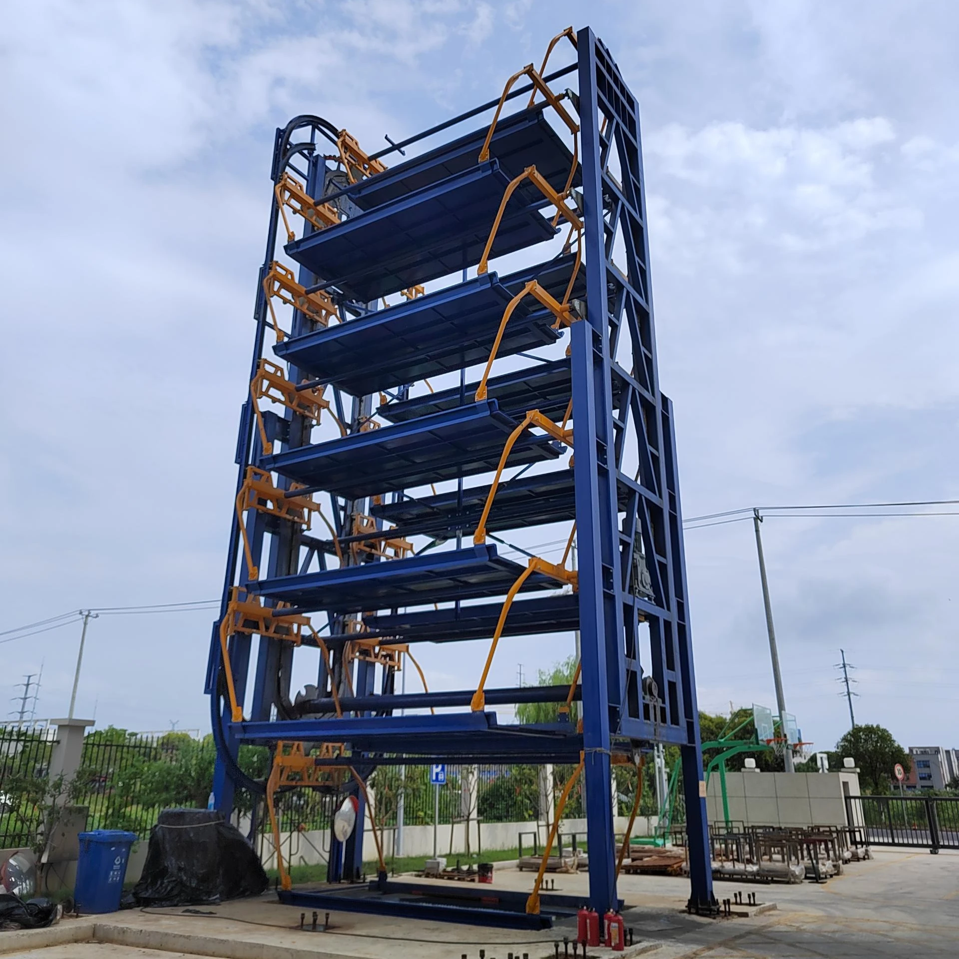 Save space and land The load-bearing capacity is up to 40000T Convenient mobile stereo garage