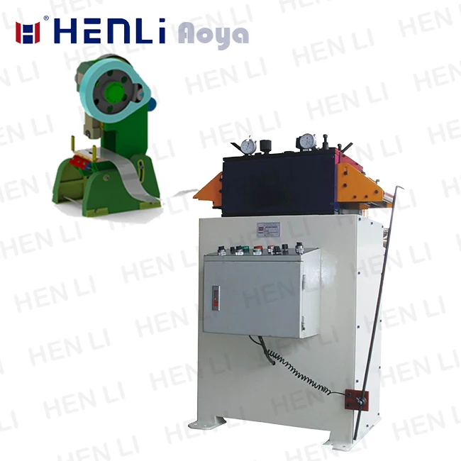 High quality and precision metal coil straightener flattener machine for mobile phone card terminal stamping production line