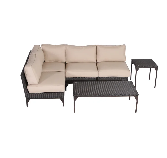 2018 Green wholesale resin wicker modern classic french sofa