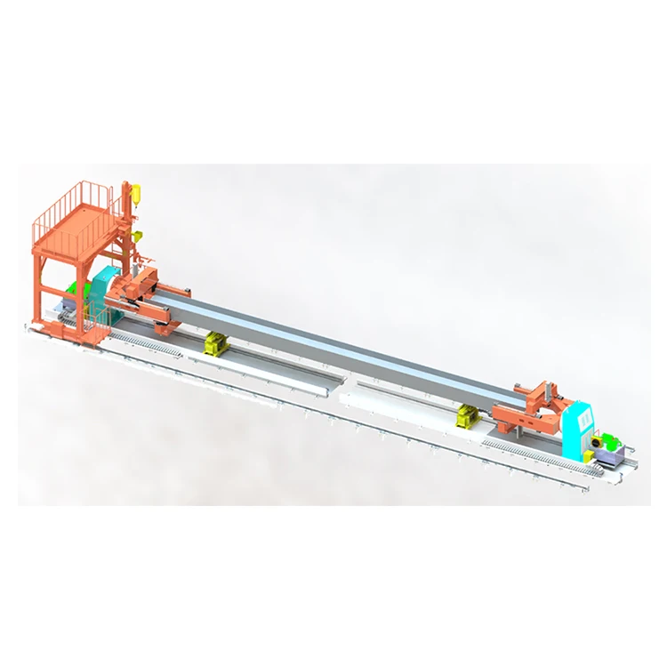 Vertical girth flange pipe welding lathe submerged arc welding system Automatic welding equipment