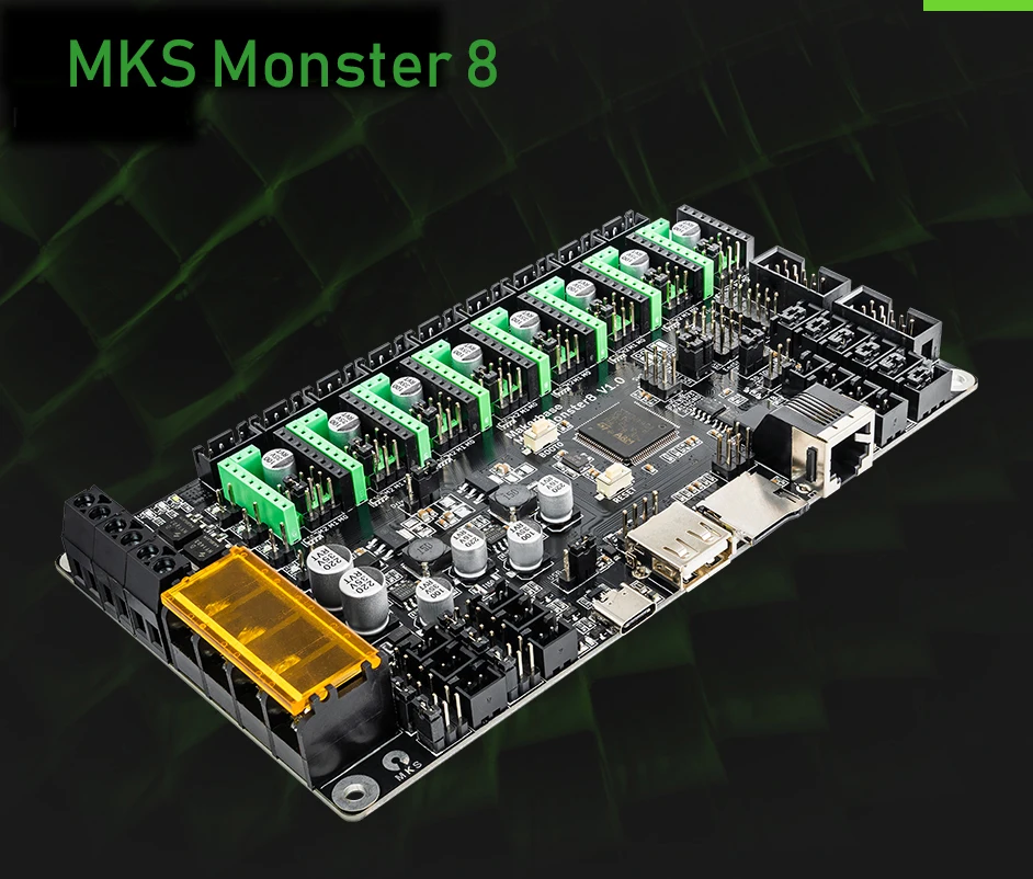 Makerbase MKS Monster8 32-битная плата управления запчасти для 3D-принтера TMC2209 Voron VS