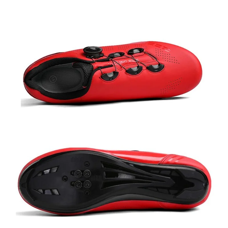 2022 New Cycling MTB Shoes with Clits Men Route Cleat Road Dirt Bike Speed Flat Sneaker Racing Women Bicycle Mountain Spd Biking