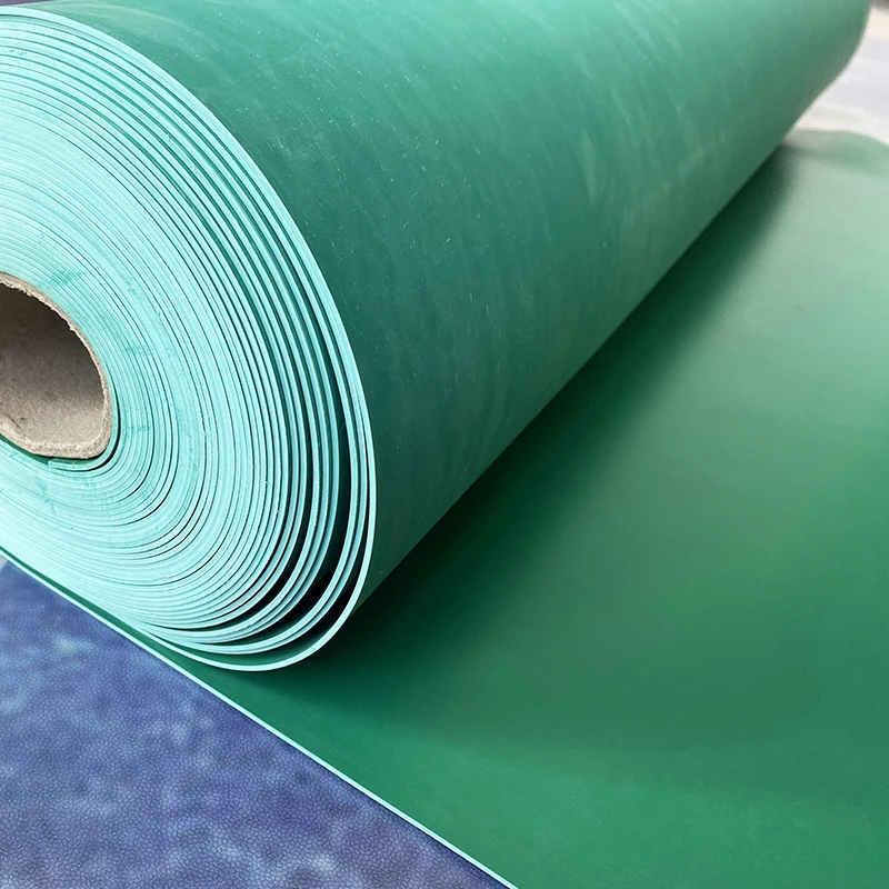 PVC flooring mat coin pattern vinyl flooring mat roll Use at construction sites