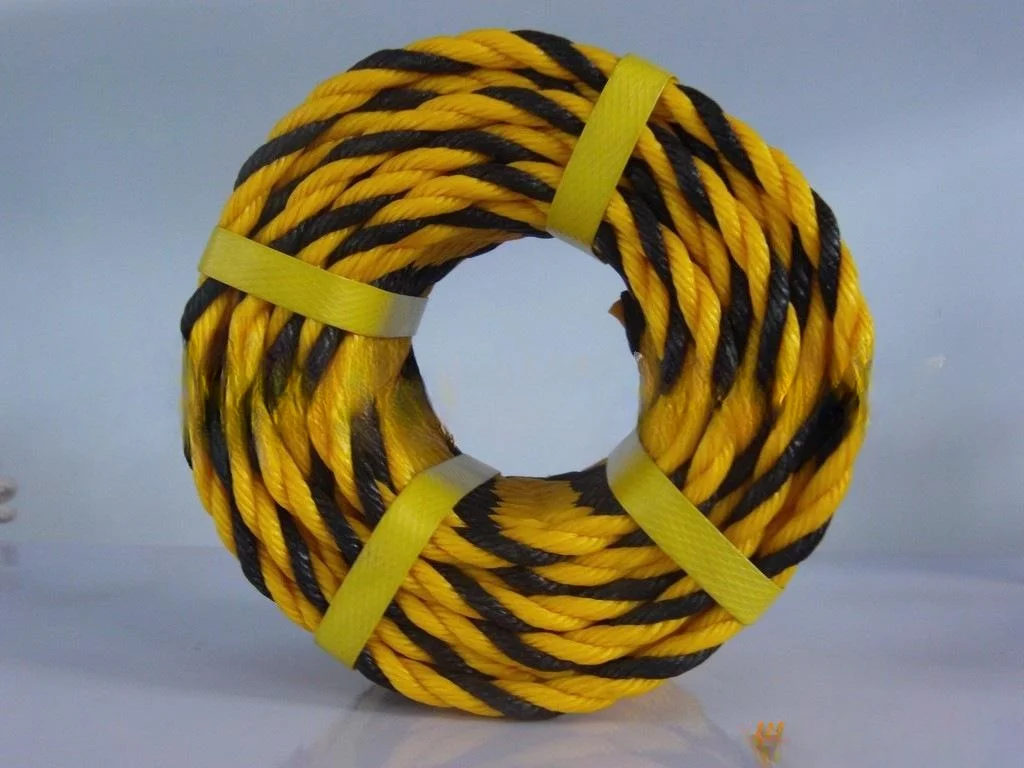 wholesale 3 strands Polyethylene Rope Hand lines  Tow lines  Mooring Camping Hunting Scaffolding  Climbing