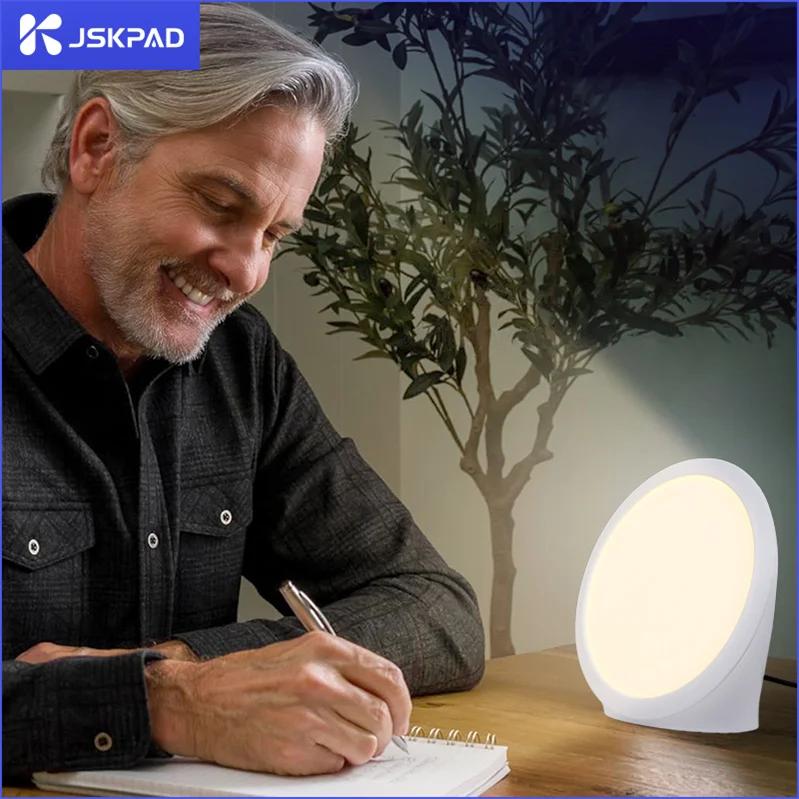 Portable Table 3 Color Adjustable Mood Daylight Light Sad Light Sun LED Therapy Lamp For Winter Seasonal Depression