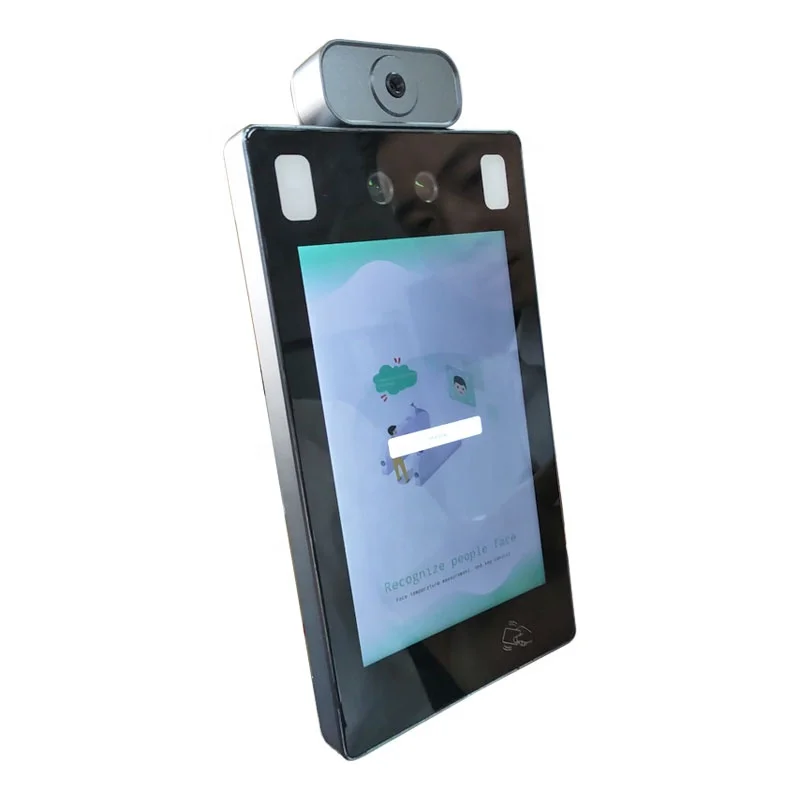 Двойная камера биометрическое распознавание лица измерение температуры