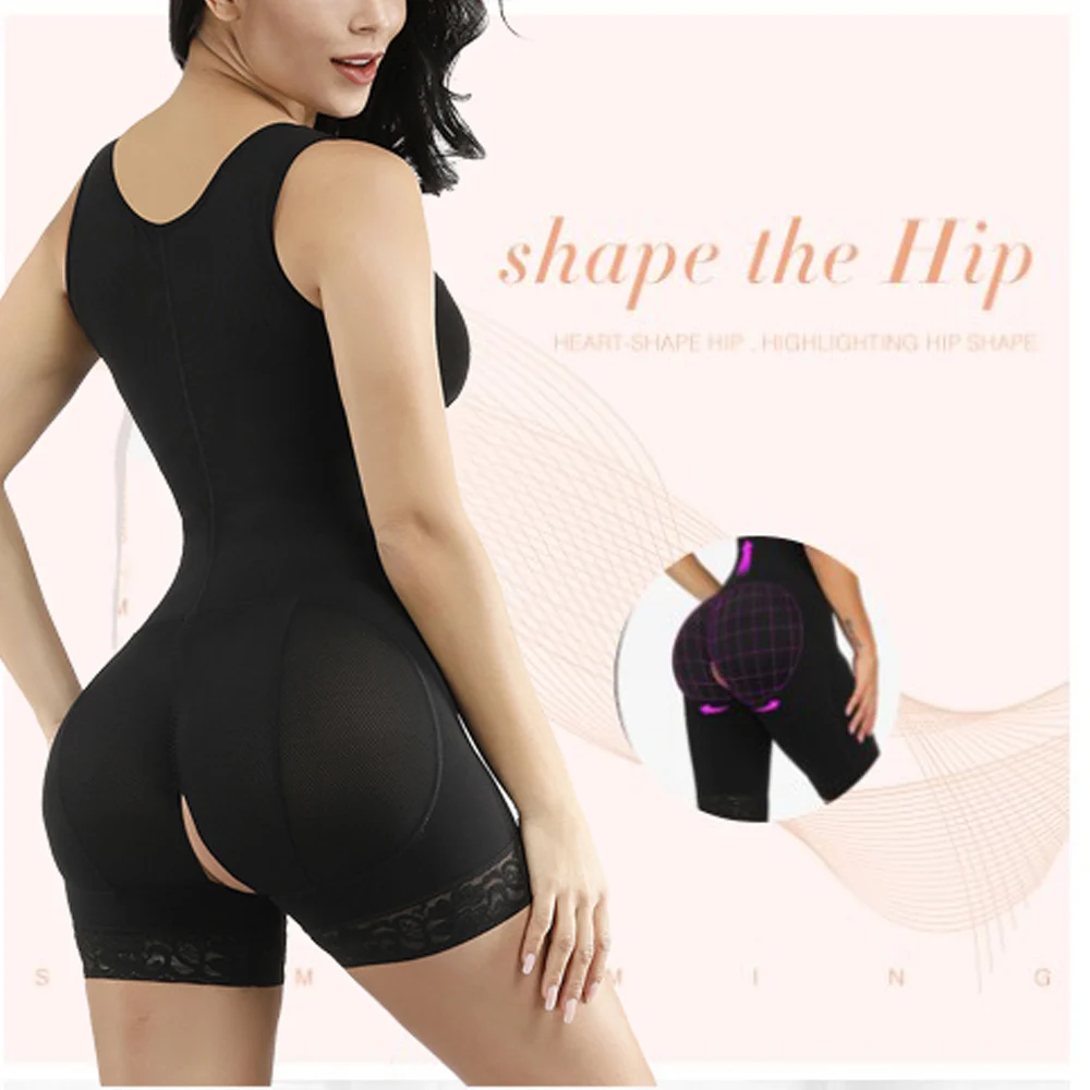 Oem/Odm Waist Trainer Full Body Shaper Vest Abdomen Sexy Lingerie Bodysuit Postpartum Recovery Modeling Belt Slimming Underwear