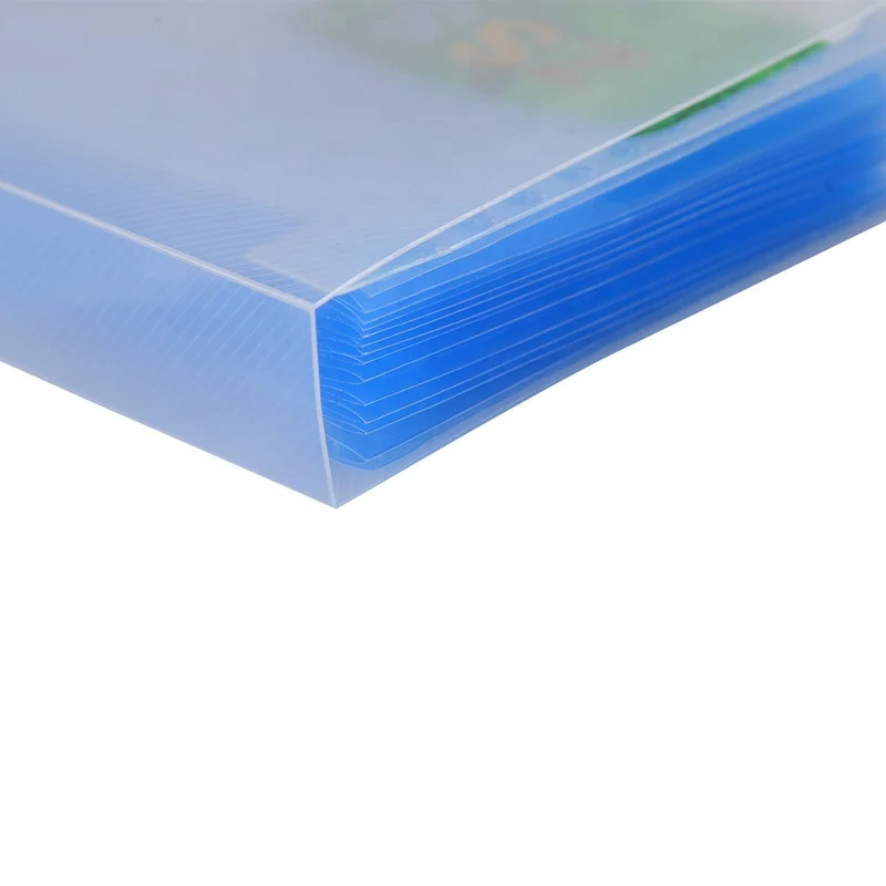 
Wallet Foldable Paper Expending A5 Plastic with Button Expanding File Folder 