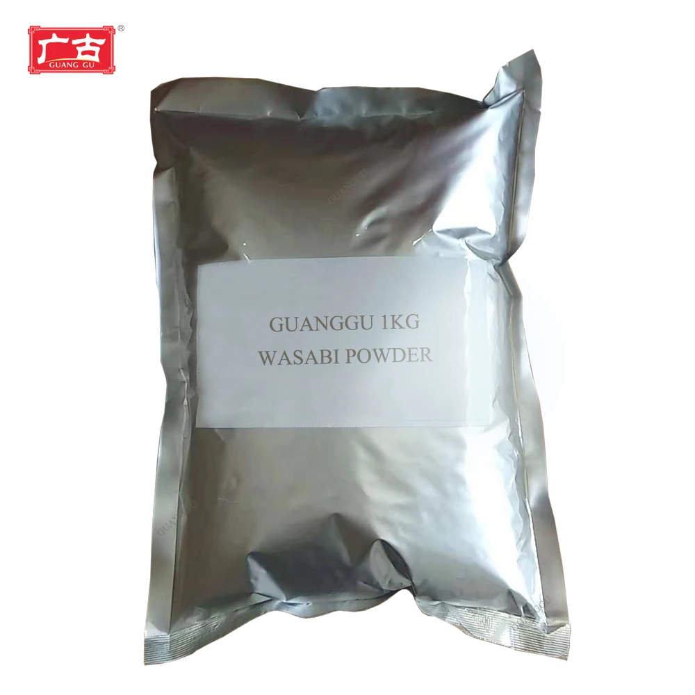 Guanggu High Quality Japanese Sushi Horseradish Powder 1kg China Mustard Wasabi Powder