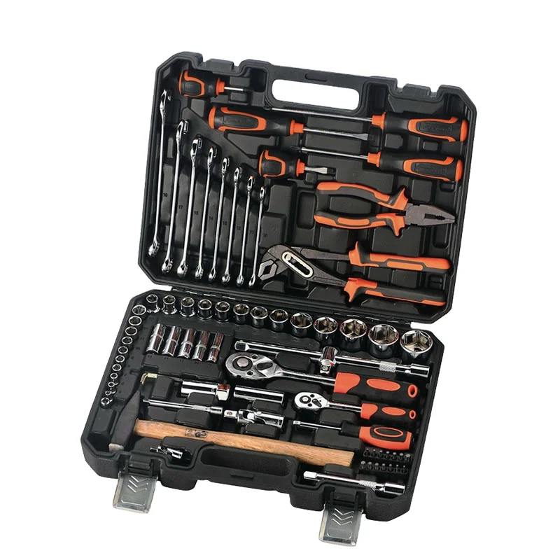 Canpro Mechanics 1/4 Socket Kit Ratchet Set Socket Tool car tool set chrome vanadium tools set