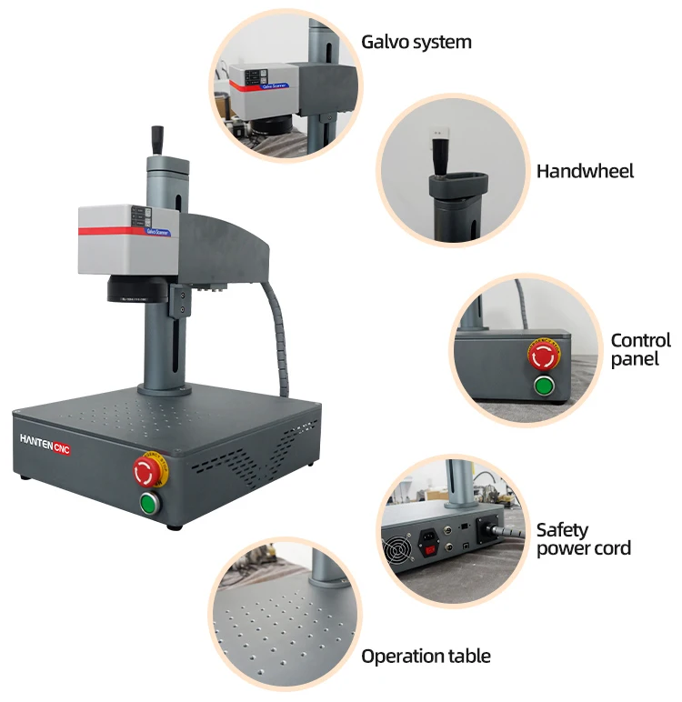 Private custom marking 20w alloy steel marking fiber laser metal engraving machine laser marking machine