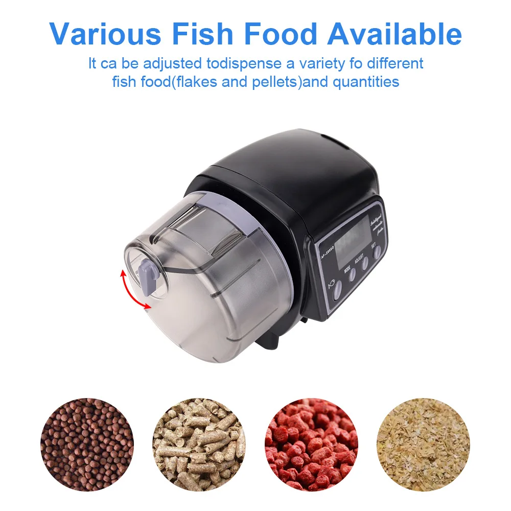 Smart Automatic Fish Feeder Aquarium Feeder Fish Tank Auto Feeding Dispenser aquarium feeder AF2009D/2005D/2003
