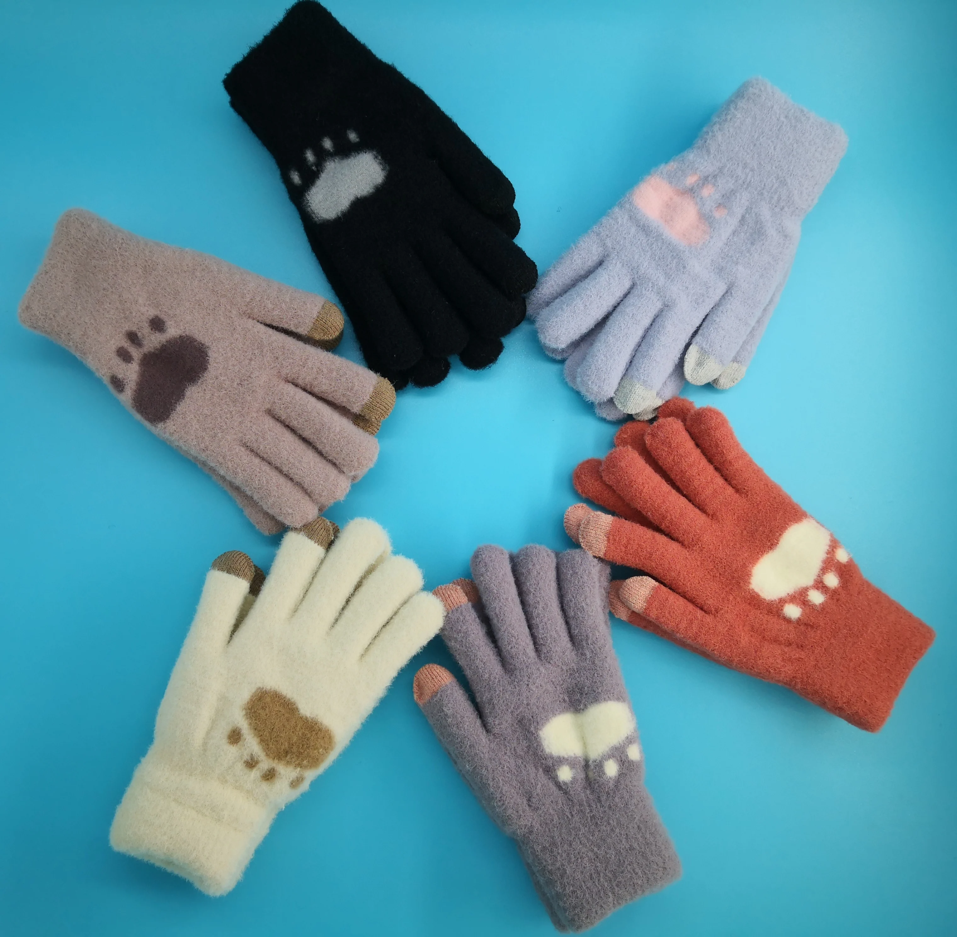 New Arrival Outdoor Keep Warm Factory Price Eco-Friendly Custom lady gloves winter